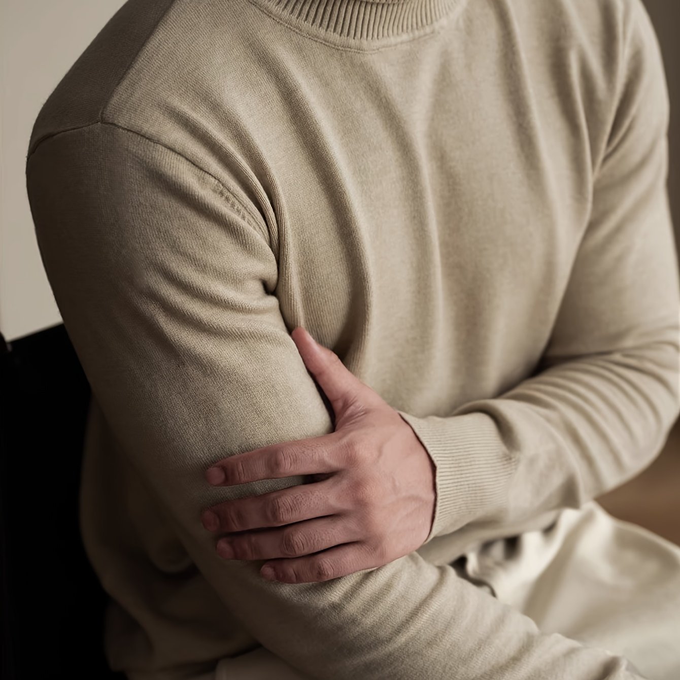 Solid color turtleneck UK – stylish, comfortable, perfect for layering, FTF Fashion, Mode FTF, fast UK delivery.