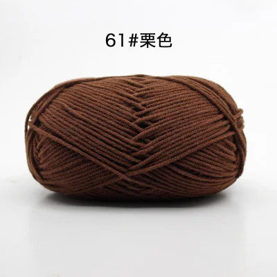 Organic cotton silk yarn UK – natural fibre, soft, sustainable, DK weight, for knitting or crochet, fast UK delivery.