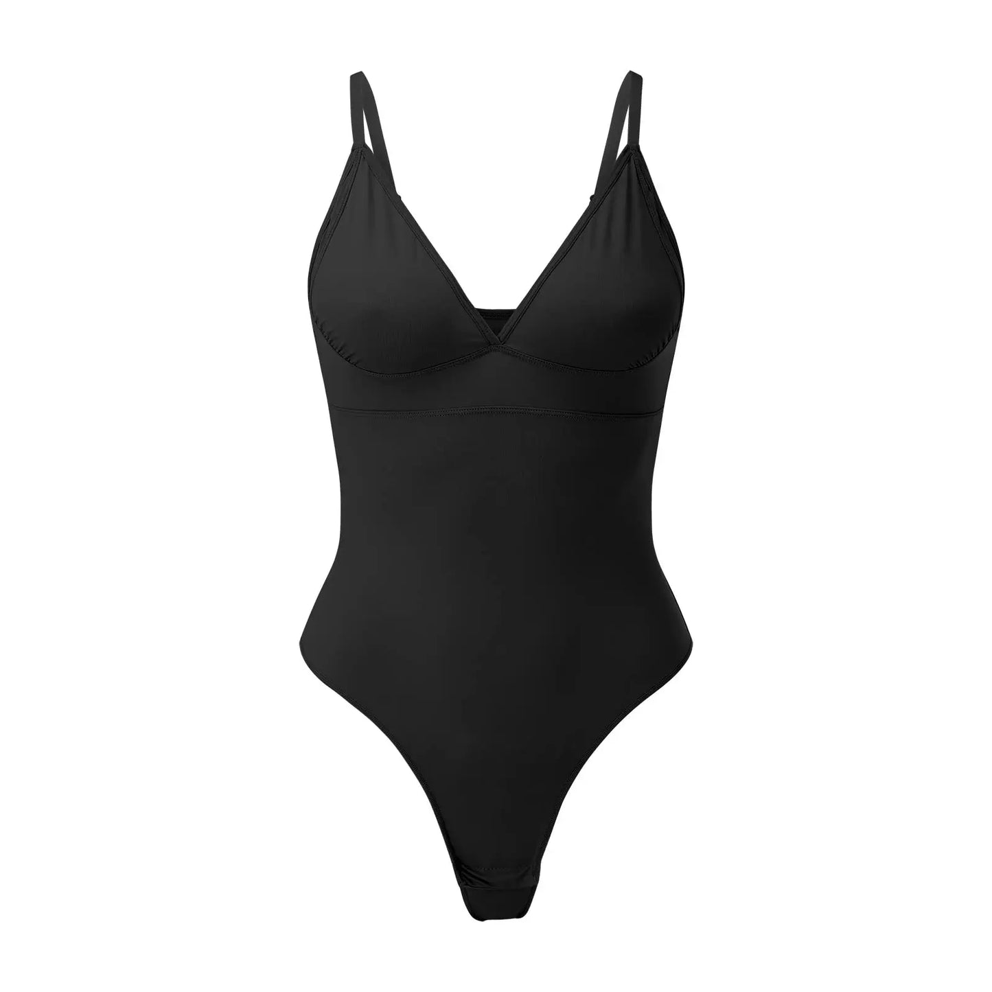Tummy control shapewear bodysuit, seamless thong, backless tank top, sculpting underwear, FTF Fashion UK.