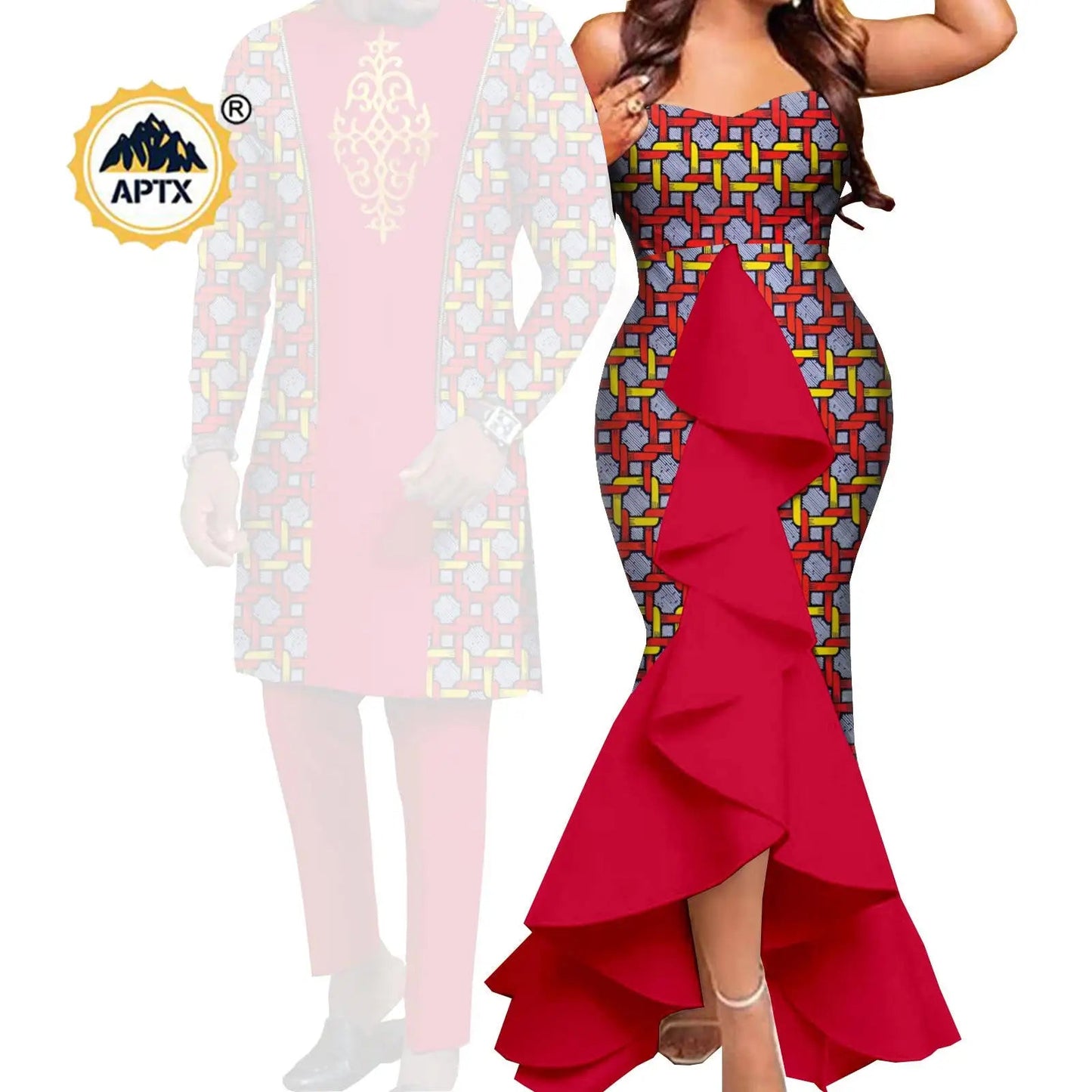 African Couple Wedding Clothes UK - FTF Market