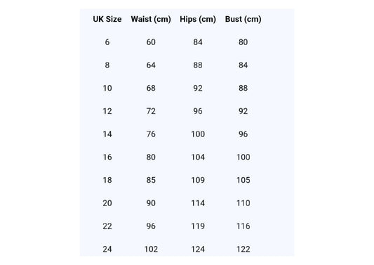Woman measuring waist with tape for perfect UK clothing fit