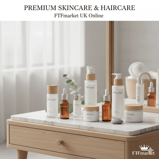Premium skincare and haircare products collection UK online Ftfmarket