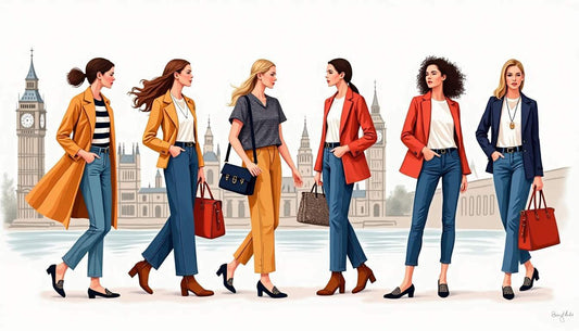 UK women's fashion trends 2025 sustainable clothing bold prints tech-integrated inclusive designs FTF Market platform showcase