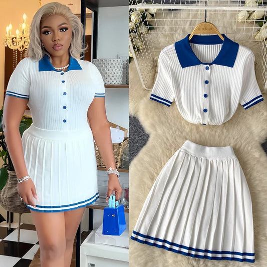 Y2K Mini Skirt Set : Chic & Tendance UK - FTF Market