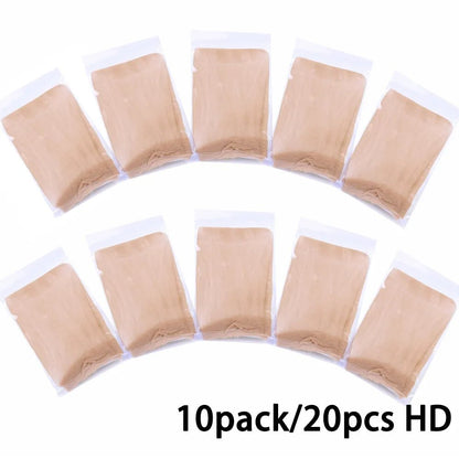 10 or 20 Pack HD Thin Wig Caps - Nylon Stretch Mesh - FTF Market