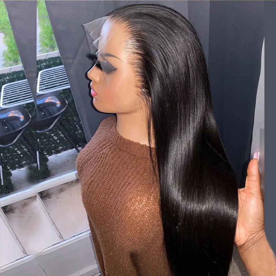 30" Brazilian Straight Lace Front Human Hair Wig - FTF Market