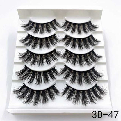 3D Mink Lashes 5 Pairs - FTF Market