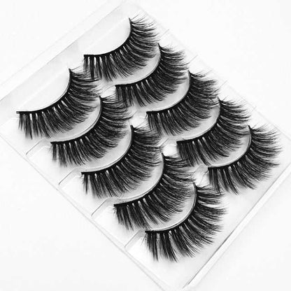 3D Mink Lashes 5 Pairs - FTF Market