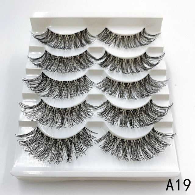 3D Mink Lashes 5 Pairs - FTF Market