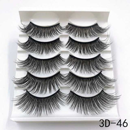 3D Mink Lashes 5 Pairs - FTF Market