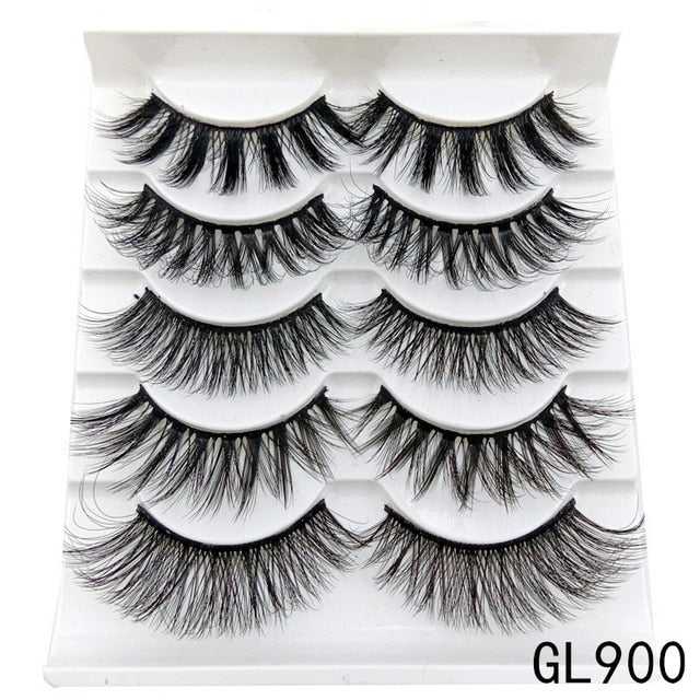 3D Mink Lashes 5 Pairs - FTF Market