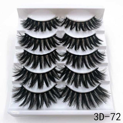 3D Mink Lashes 5 Pairs - FTF Market