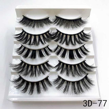 3D Mink Lashes 5 Pairs - FTF Market