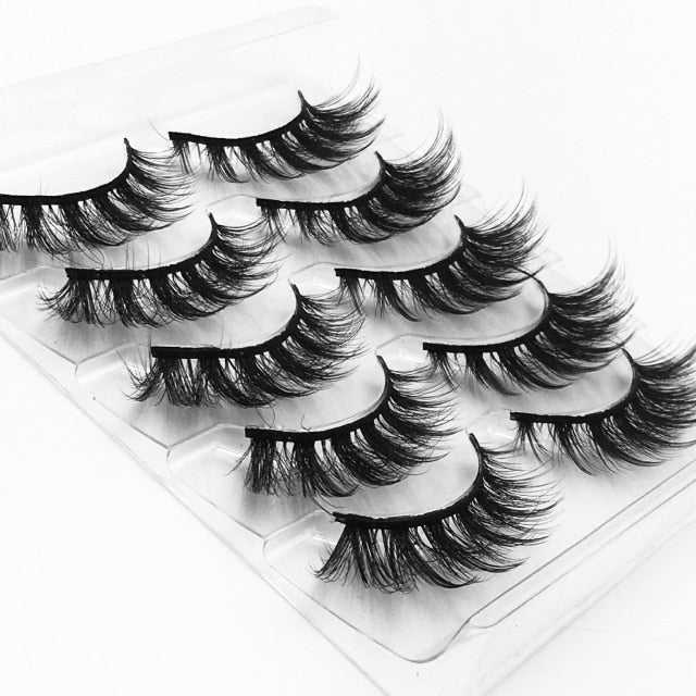 3D Mink Lashes 5 Pairs - FTF Market