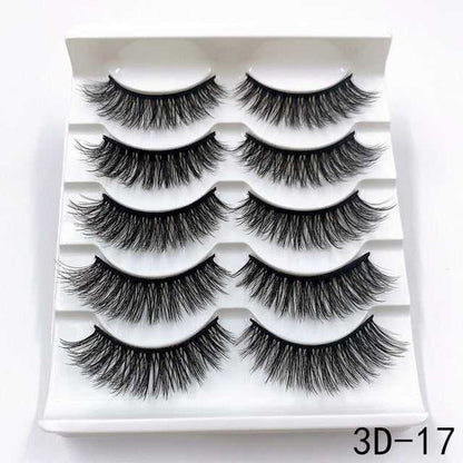 3D Mink Lashes 5 Pairs - FTF Market