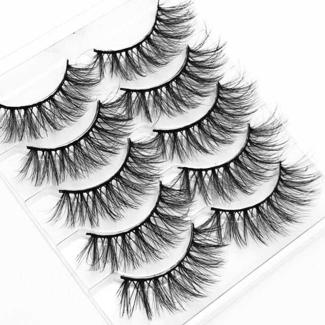 3D Mink Lashes 5 Pairs - FTF Market