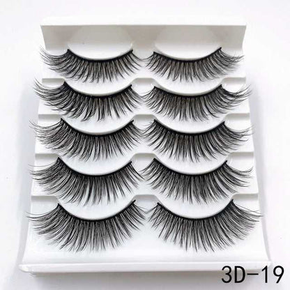 3D Mink Lashes 5 Pairs - FTF Market