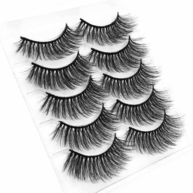 3D Mink Lashes 5 Pairs - FTF Market