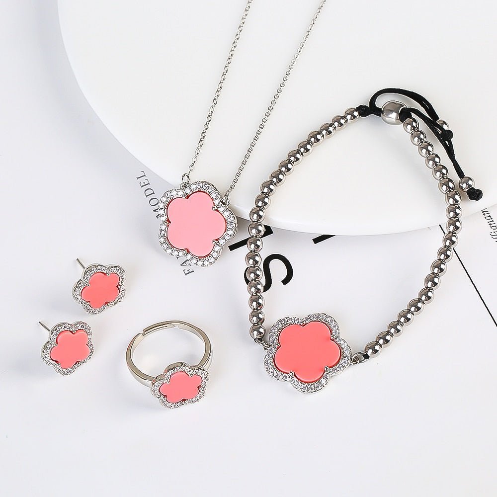 5 - Petal Flower Jewelry Set - FTF Market