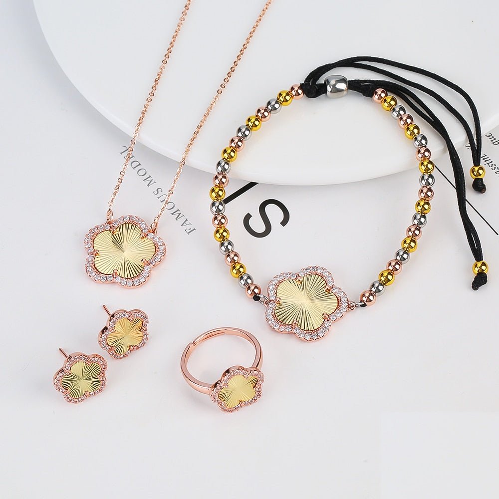 5 - Petal Flower Jewelry Set - FTF Market