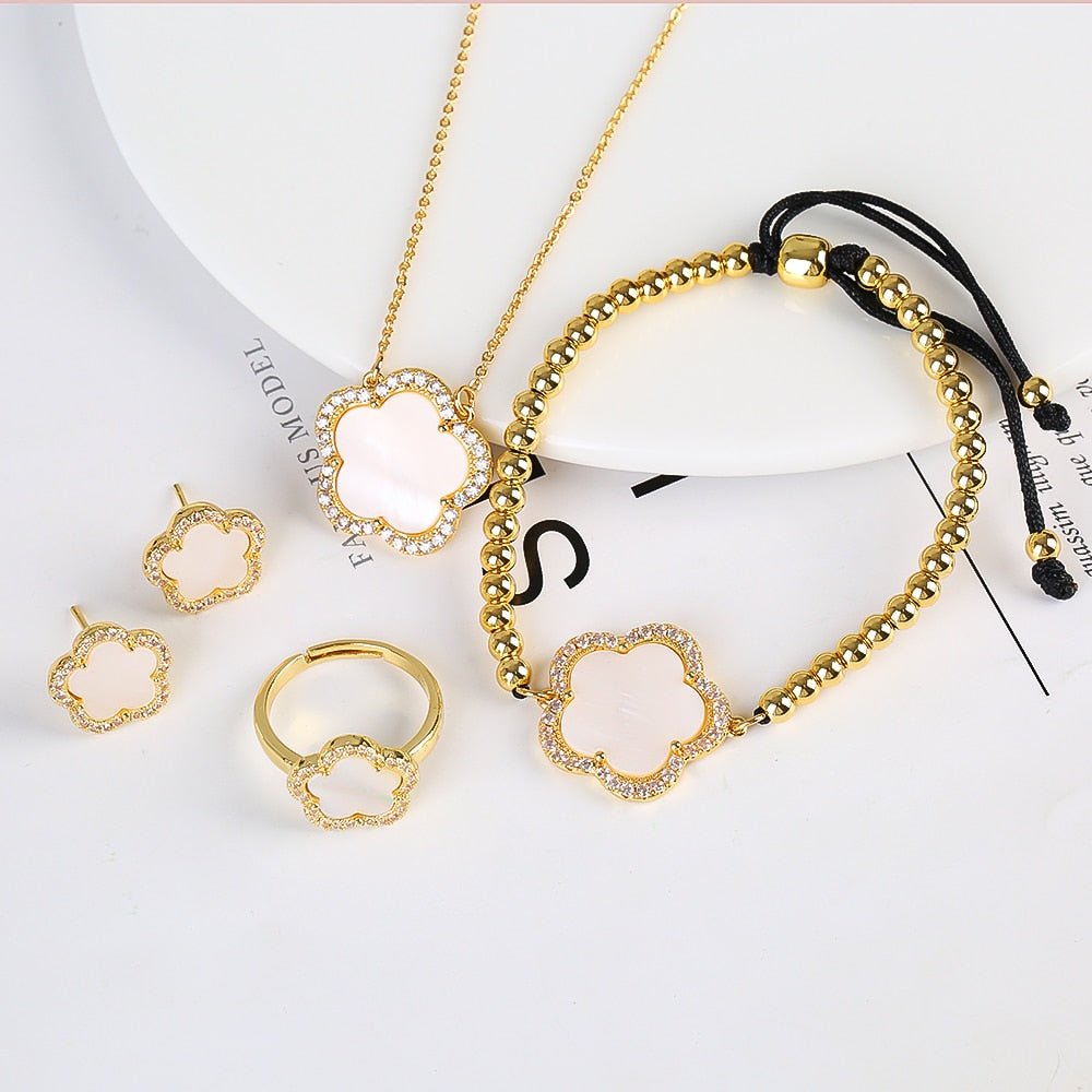 5 - Petal Flower Jewelry Set - FTF Market