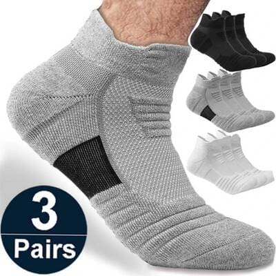 Men's anti-slip football grip socks with rubber sole pads – performance sports socks FTF Market UK