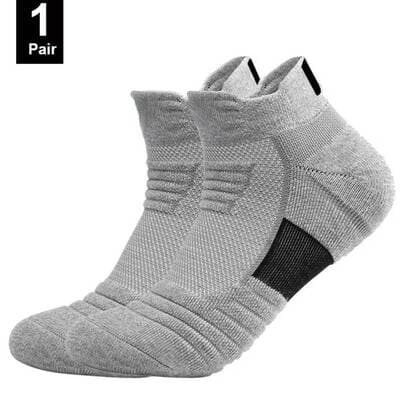 Men's anti-slip football grip socks with rubber sole pads – performance sports socks FTF Market UK