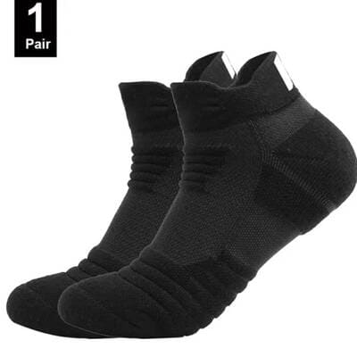 Men's anti-slip football grip socks with rubber sole pads – performance sports socks FTF Market UK