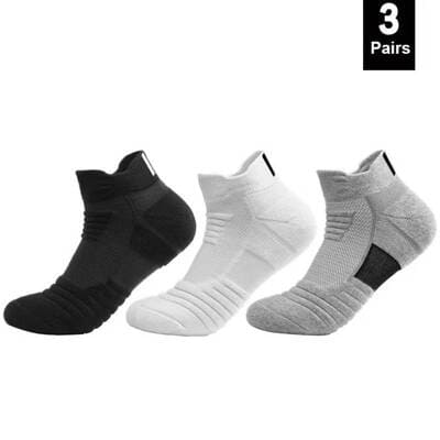 Men's anti-slip football grip socks with rubber sole pads – performance sports socks FTF Market UK