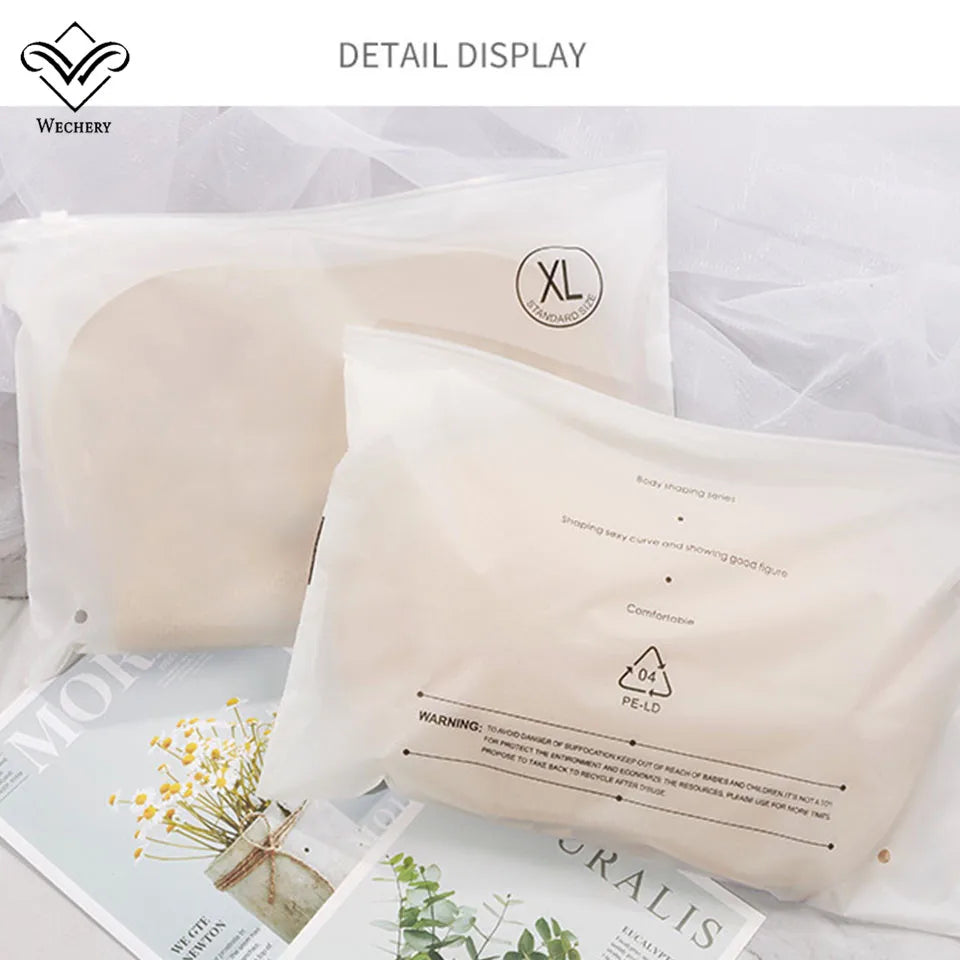 White pillow with text on a light background, featuring the Wechery brand.