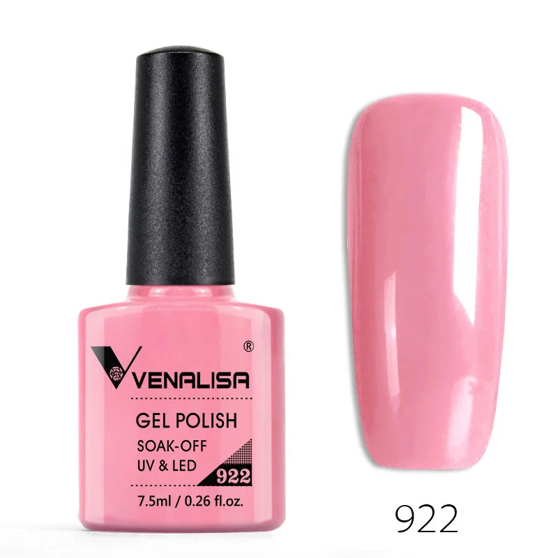 Venalisa 60 Color Organic Gel Polish Set – Odorless, Vegan, Long-Lasting Nail Art Kit