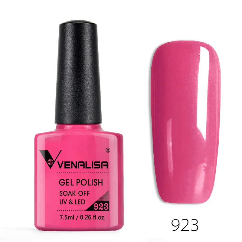 Venalisa 60 Color Organic Gel Polish Set – Odorless, Vegan, Long-Lasting Nail Art Kit