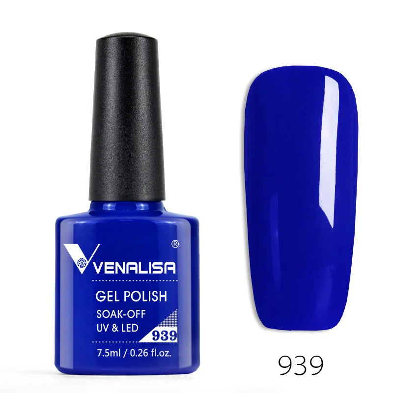 Venalisa 60 Color Organic Gel Polish Set – Odorless, Vegan, Long-Lasting Nail Art Kit