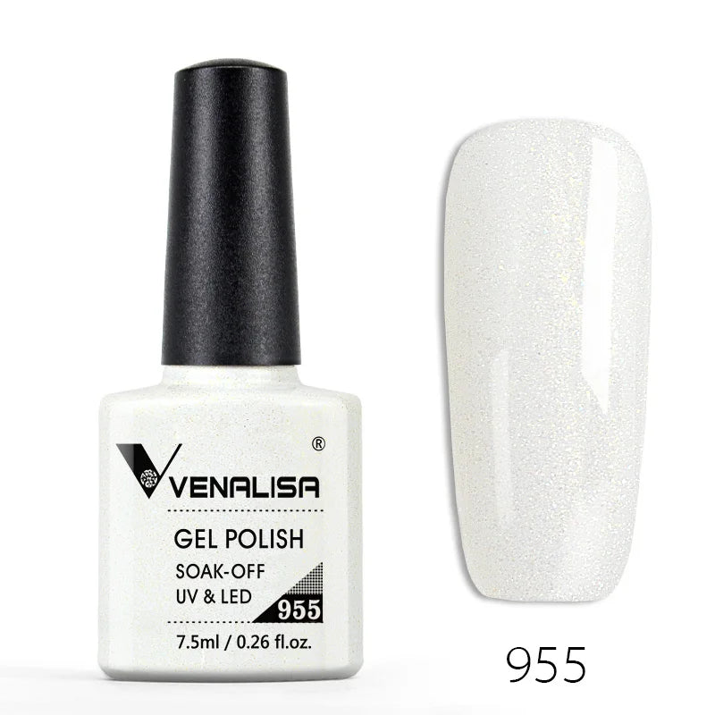 Venalisa 60 Color Organic Gel Polish Set – Odorless, Vegan, Long-Lasting Nail Art Kit