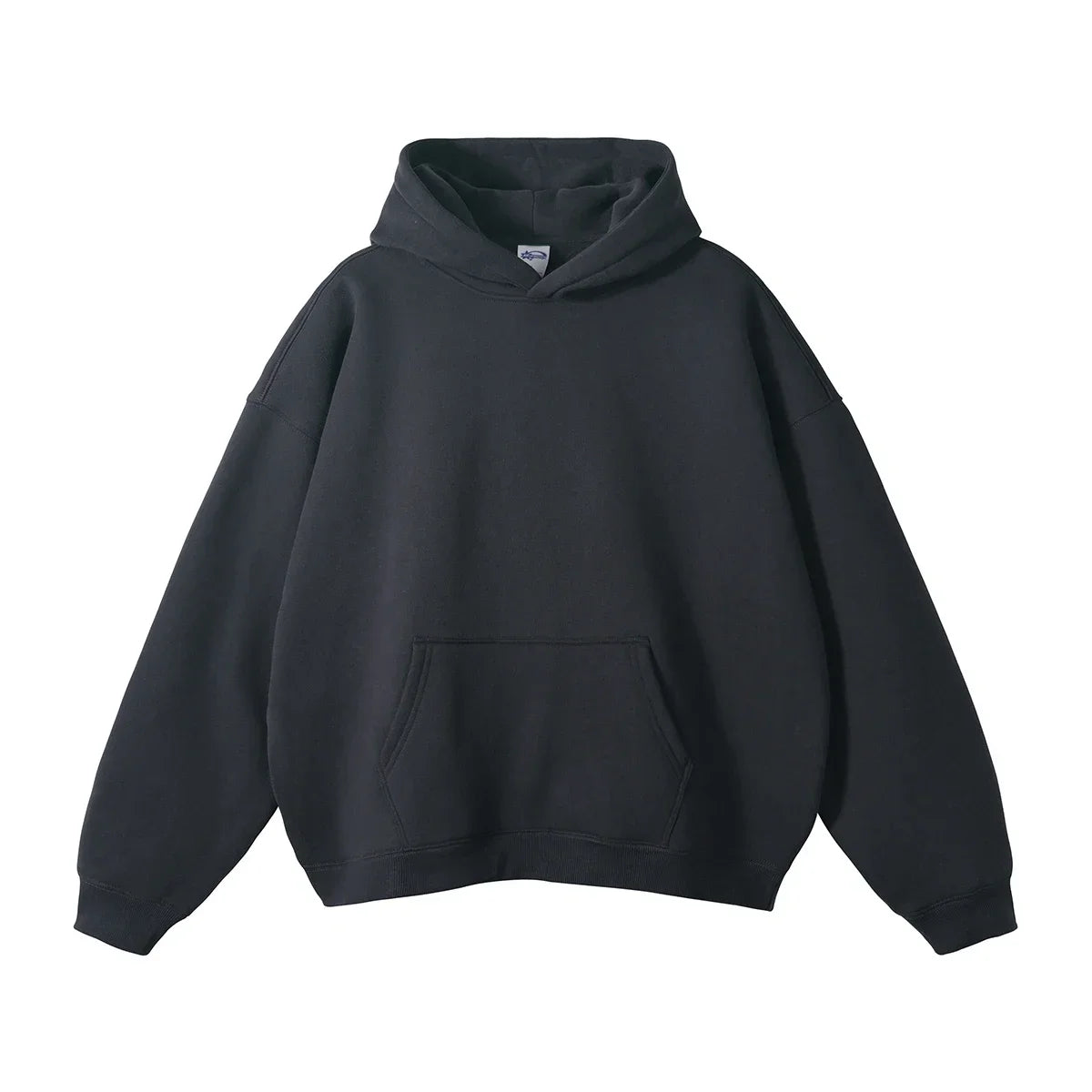 Black hoodie on a white background