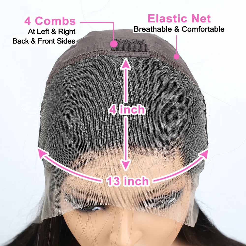 Chic Short Loose Body Wave T-Part Lace Frontal Bob Wig for Women