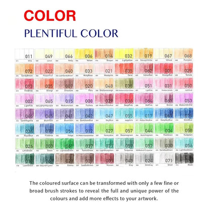 Color swatch chart with various colors and text on a white background. Set crayons de couleur bois 12-72 pcs, colorés et vibrants pour dessin, écriture, fournitures scolaires et art. Qualité pro UK FTF Market.