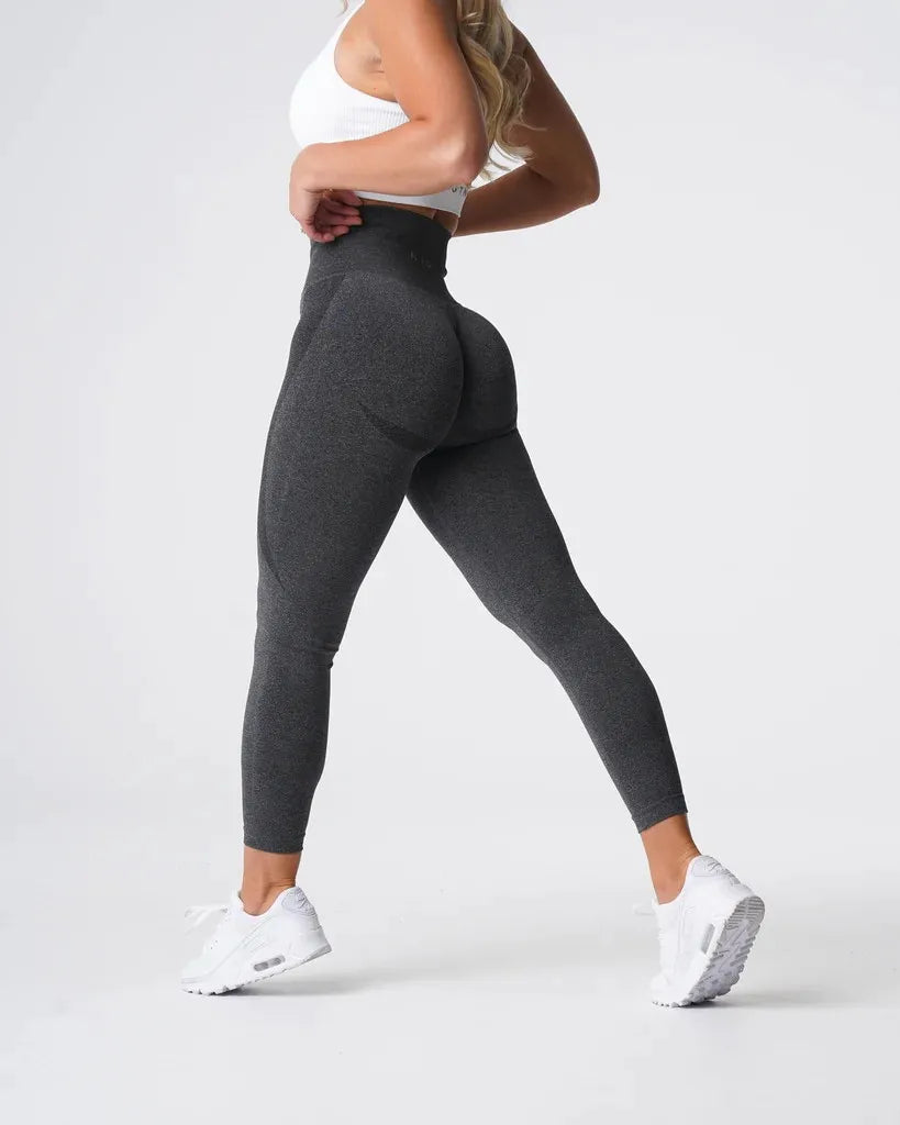 Women's contour seamless leggings for workout and yoga