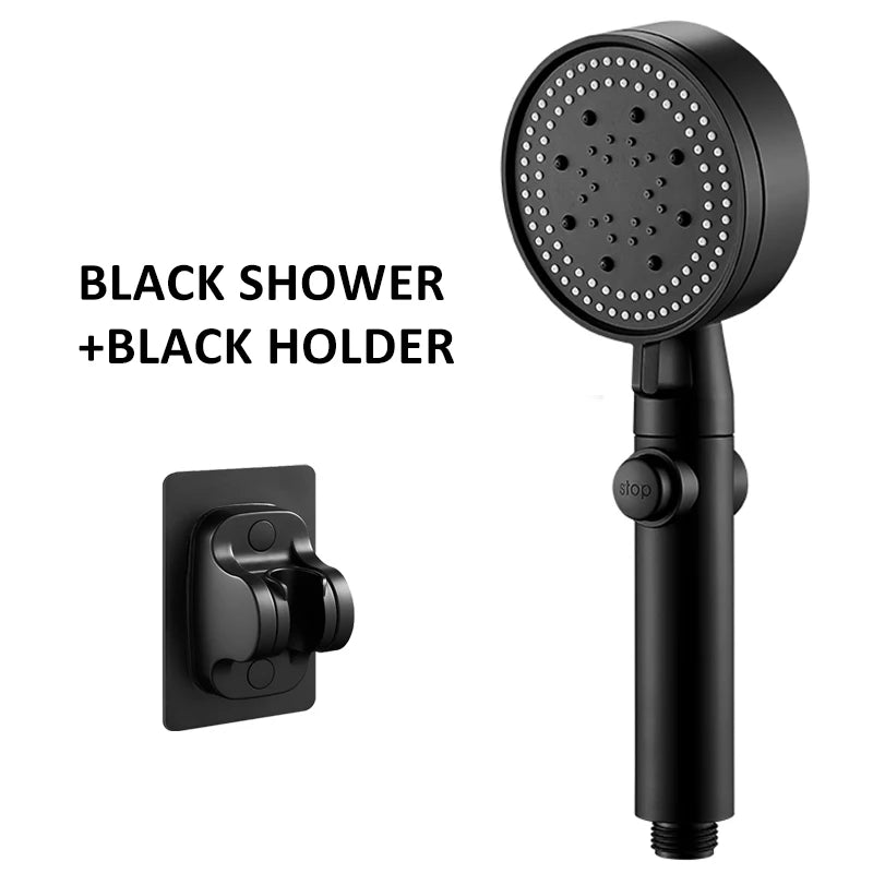 Luxury Chrome Shower Head With Detachable Hose FTF Market