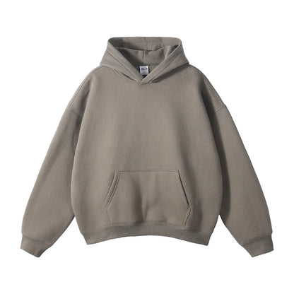 Brown hoodie on a white background