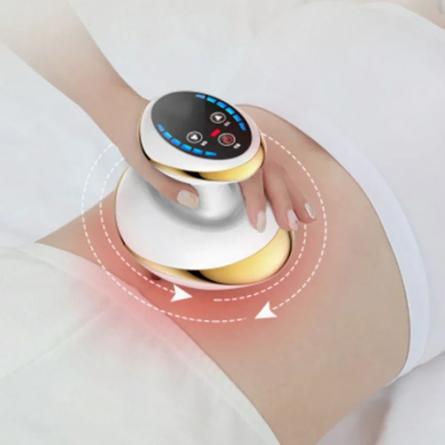 Anti-Cellulite Electric Massager – 6 Adjustable Heat & Suction Intensity Levels