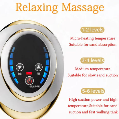 Electric Cupping Massager Used on Thigh – Anti-Cellulite Heat Suction Home Use