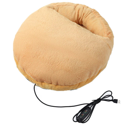 USB electric foot warmer, constant temperature, soft goose down, washable, winter warmth, bedroom essential. USB Electric Foot Warmer, Constant Temperature Heating, Soft Goose Down Foot Warmer, Washable Winter Foot Heater, 5V Foot Warmer, Bedroom Foot Warmer, Cozy Foot Heater, Portable USB Foot Warmer, Winter Foot Heating Pad.