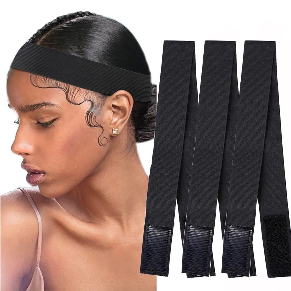 Adjustable Elastic Headband for Lace Wigs - With Magic Tape - FTF Market