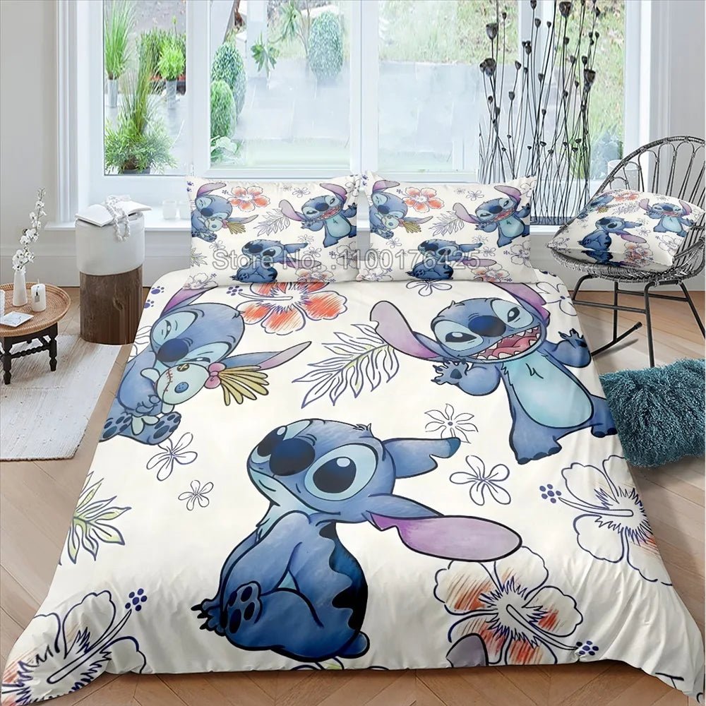 Anime Stitch 3D Bedding Set - FTF Market