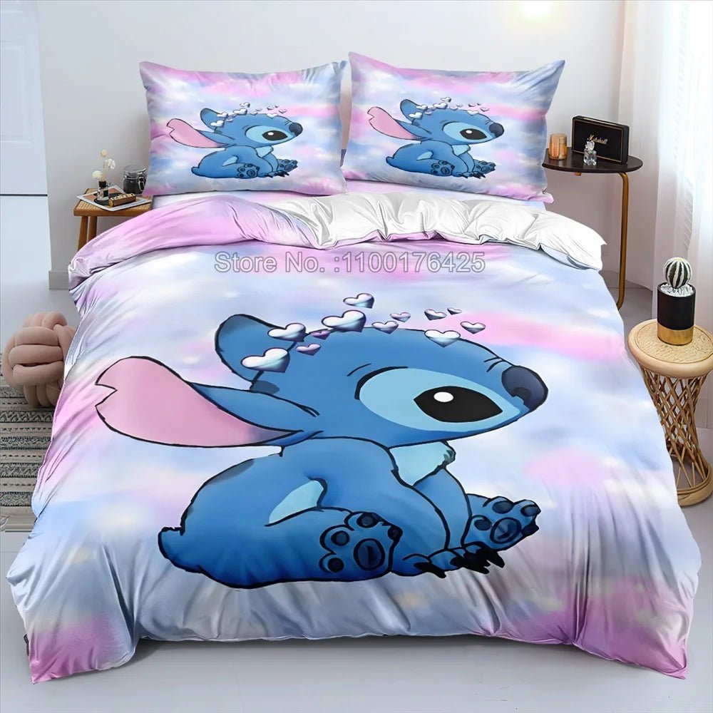 Anime Stitch 3D Bedding Set - FTF Market