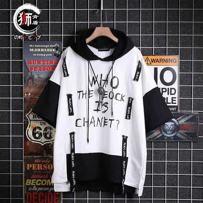 Black & White Logo Hoodie - FTF Market