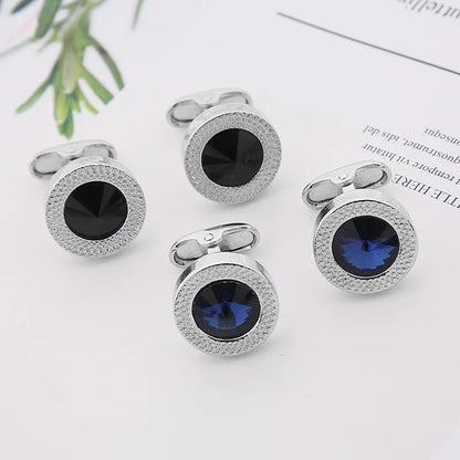 Men's Zirconia Cufflinks UK - FTF Market