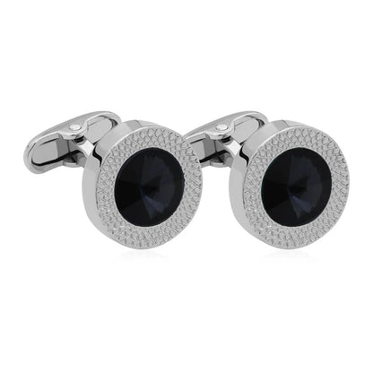 Men's Zirconia Cufflinks UK - FTF Market