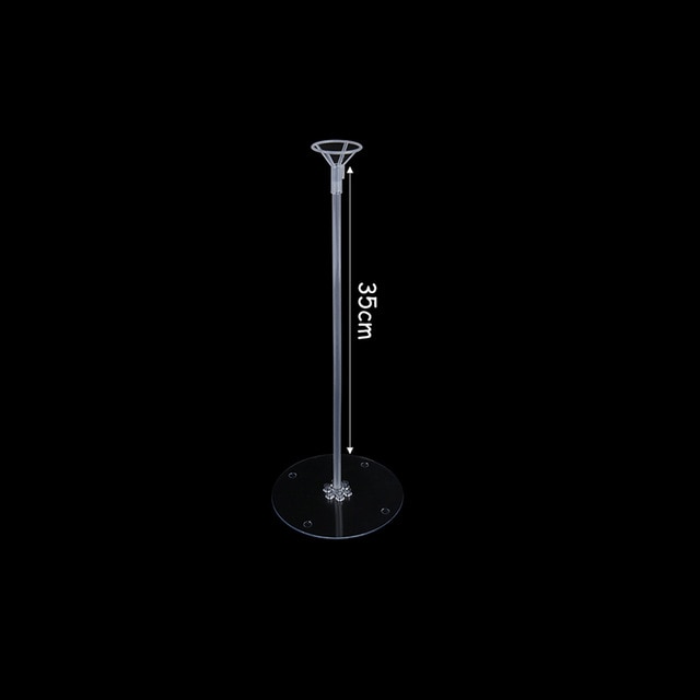 Reusable, strong and stylish metal balloon stands, available in packs of 1, 3 or 5 units.